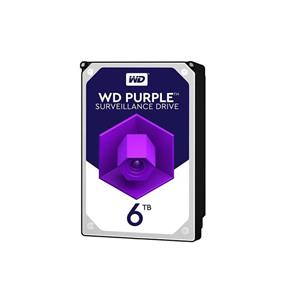 هارد دیسک اینترنال وسترن دیجیتال مدل Purple WD60IUOM ظرفیت 6 ترابایت 