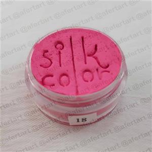 رنگ گریم صورتی B شماره 18 سیلک