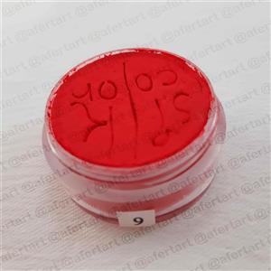 رنگ گریم قرمز بلک لایت شماره 9 سیلک