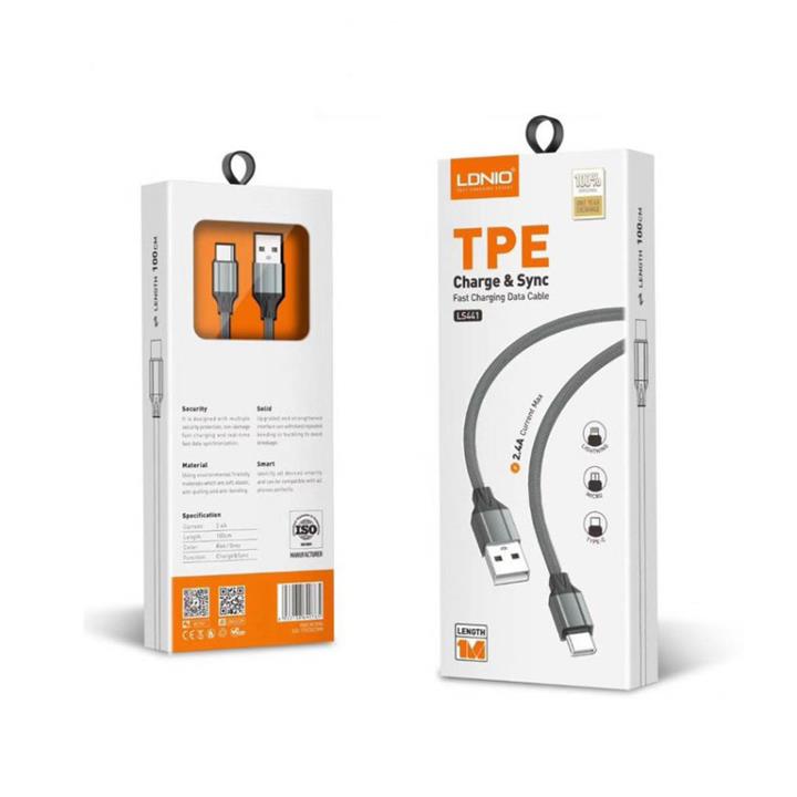 کابل Micro USB فست شارژ LDNIO LS441 طول 1 متر