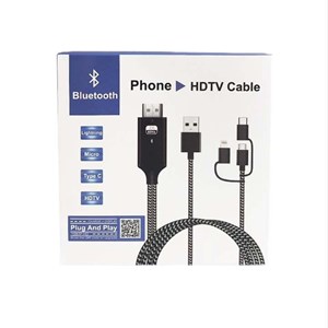 کابل انتقال تصویر از گوشی ایفون به تلویزیون  Lightning To HDTV Cable