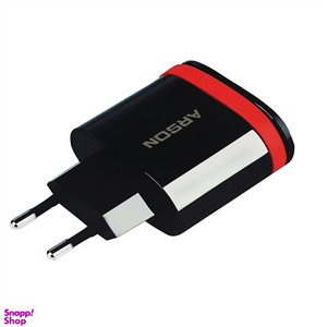 شارژر دیواری آرسون مدل AN-06 به همراه کابل لایتنینگ