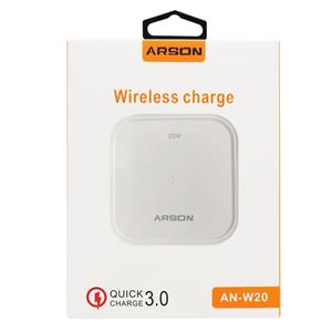 شارژر بی سیم آرسون مدل AN-W20 به همراه کابل تبدیل USB-C