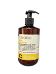 ماسک موی داخل حمام کراتینه بدون سولفات کلینیک حاوی روغن ماکادمیا حجم 550 میلی لیتر Cleanic Keratin Hair Mask