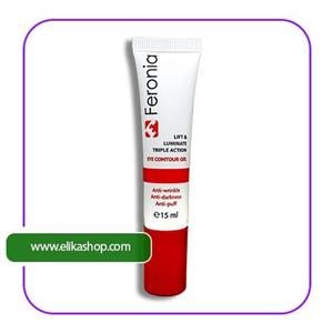 کرم دور چشم سه کاره فرونیا Feronia Eye Contour cream 15 میل