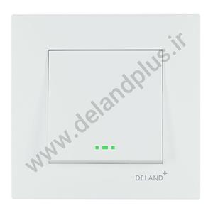 کلید یک پل مدل آسا پلاس سفید