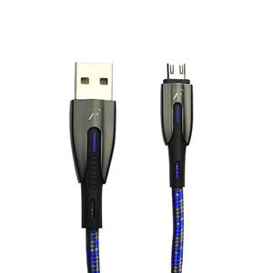 کابل شارژ و دیتا کی اف سنیور Micro USB مدل M-65 12w سوپر فست شارژ