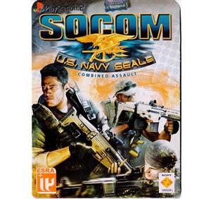 بازی SOCOM PS2 نشر لوح زرین نیکان 