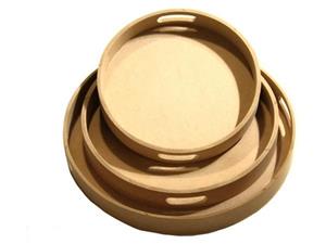 سینی گرد دسته دار کد 52