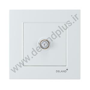 فیش ماهواره تکی مدل آسا پلاس سفید