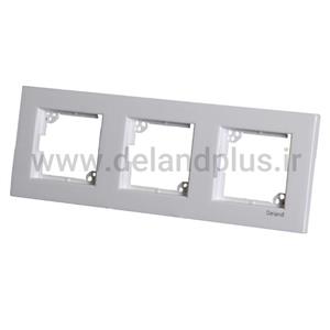 قاب سه خانه آسا پلاس سفید