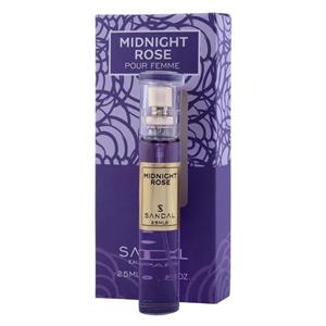 عطر جیبی زنانه صندل مدل Midnight Rose حجم 25 میل