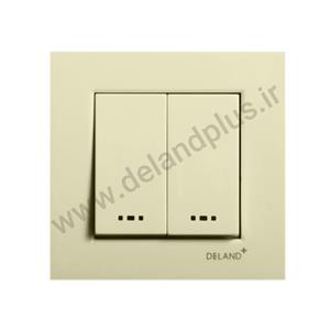 کلید دو پل مدل آسا پلاس کرم