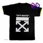 تیشرت مشکی پسرانه ایرانی off white جنس پنبه کد 1043