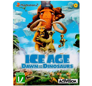 بازی ICE AGE dawn of the Dinosaurs PS2 عصر یخبندان پلی استیشن 2 نشر لوح زرین نیکان 