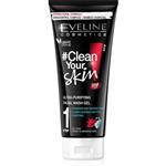 ژل شستشو و ماسک صورت ضد جوش او لاین EVELINE CLEAN YOUR SKIN