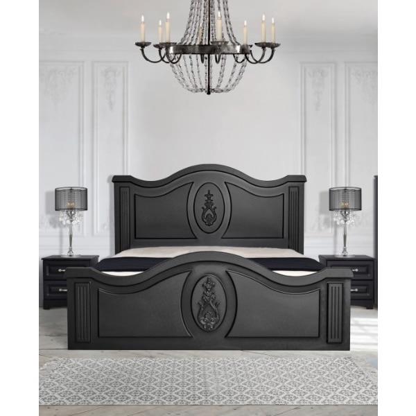 تخت خواب کاریان چوب مدل امپریال 200*180