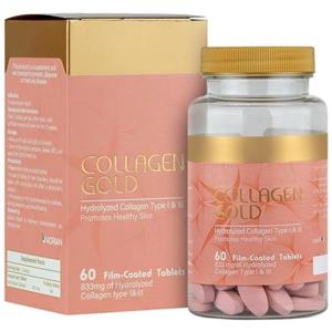 قرص کلاژن گلد آدریان 60 عدد //  Adrian Collagen Gold 60 Tablets