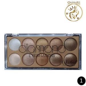 پالت سایه چشم 10 رنگ دودو گرل شماره 01 مدل دیاموند DoDo Girl Diamond Eye Shadow 100,000