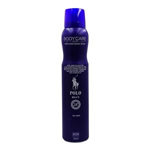 اسپری بدن مردانه بادی کر مدل Polo Blue حجم 200 میل Body Care Body Spray Polo Blue For Men 200ml