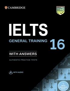 کتاب آزمون آیلتس Cambridge IELTS 16: General Training + Answers + Audio انتشارات Cambridge