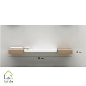 میز تلویزیون مدل DLF23L به همراه شلف دیواری