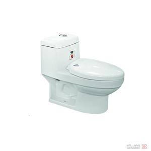 توالت فرنگی عظیمی مدل استار سفید 