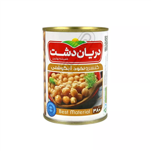 کنسرو نخود آبگوشتی 380 گرمی دریان دشت 