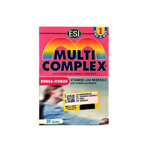 قرص مولتی کمپلکس خانم ها اسی 30 عددی