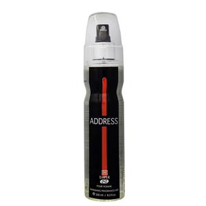 بادی اسپلش مردانه عماد آرا مدل Address حجم 250 میلی لیتر