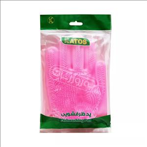 دستکش ظرفشویی سیلیکونی آنتی باکتریال کاتوس