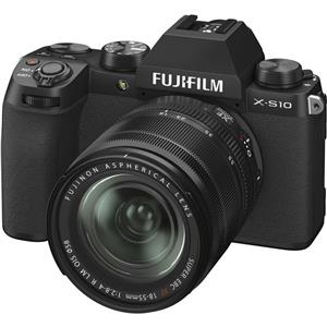 دوربین بدون آینه فوجی فیلم  X-S10 همراه لنز  18-55mm 