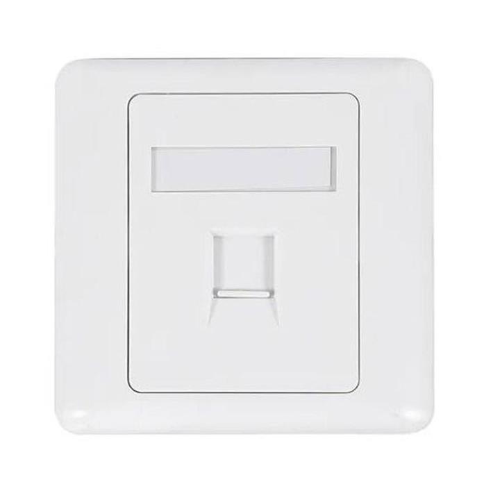 BC861AC Face Plate Single Port 