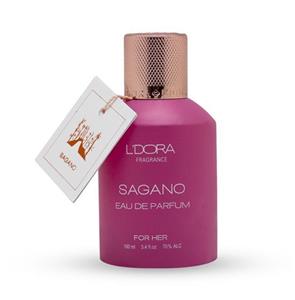 ادوپرفیوم زنانه مدل SAGANO لدورا فرگرنس 100 میلی‌لیتر   L’DORA FRAGRANCE SAGANO EAU DE PARFUM FOR WOMEN, 100 ml