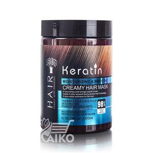 ماسک مو کراتین کرمی 1000 میل بدون سولفات و پارابن HAIR