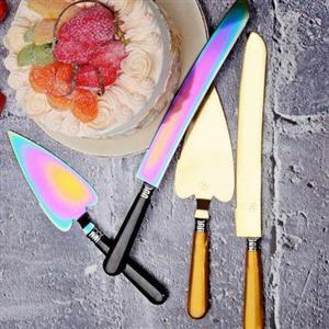 ست کارد و کفگیر سرو کیک مدل 24k-G کد 70026