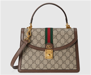 کیف دستی زنانه گوچی ایتالیا GUCCI Kleine Ophidia Henkeltasche mit Web 651055 96IWX 8745