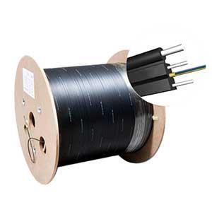کابل دراپ فیبر نوری ای تی کی 2 کور Outdoor با روکش LDPE