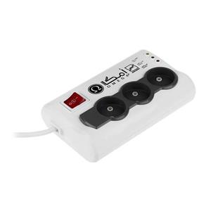 محافظ امگا P3000 مناسب لوازم صوتی تصویری و کامپیوتر 3 متری Omega P3000 Surge Protector 3M