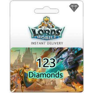 123 الماس بازی لوردز موبایل Lords Mobile 123 Diamond