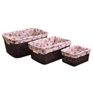 سبد مهروز مدل 001317 مجموعه 3 عددی Mahrooz 001317 Basket Pack of 3