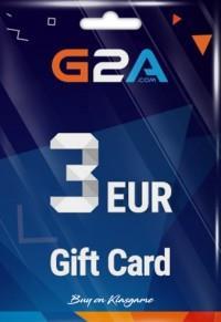 گیفت کارت 3 یورویی اکانت G2A