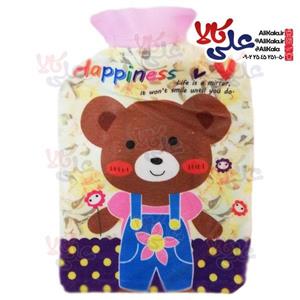 کیسه آب گرم کاور مخمل چاپی سایز کوچک AK03