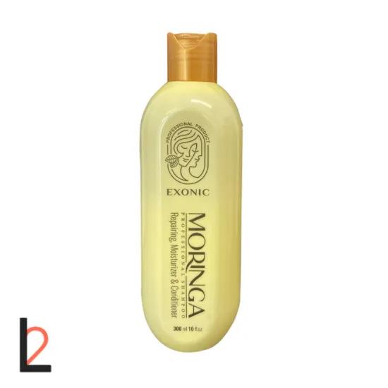 شامپو موی سر حاوی روغن مورینگا EXONIC 300 میل