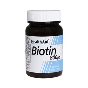 قرص بیوتین 800 هلث اید - 30 عددی Health Aid Biotin 30 Tabs