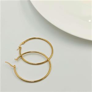 گوشواره استیل دایره – E12