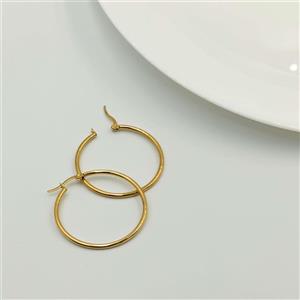 گوشواره استیل دایره – E14