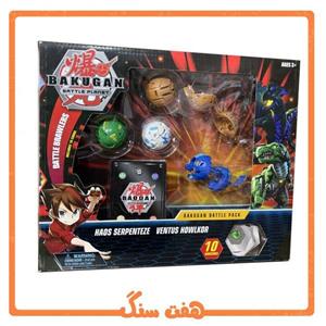 پک باکوگان مجموعه 5 عددی  bakugan battle planet طرح A 