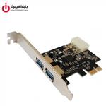 کارت PCI USB 3 دو پورت رویال مدل RP-302