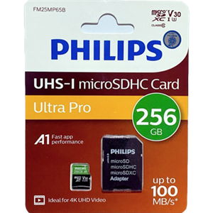 کارت حافظه microSDHC فیلیپس مدل Ultra Pro - ظرفیت 256 گیگابایت 